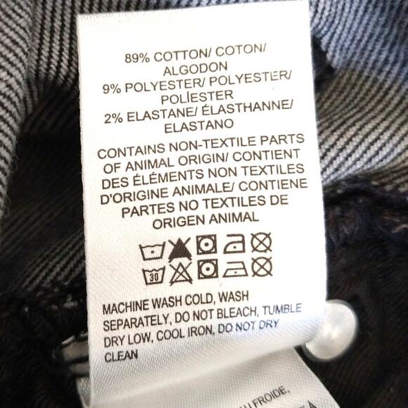 Lucky Brand Bridgette Y2K Zip High Rise Crop Mini Boot size 6/28R - Picture 8 of 15